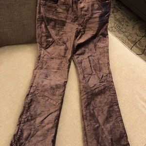 Groovy Suede purple free people pants